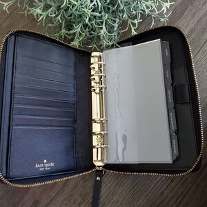 ⚘️Kate Spade Grove Street planner agenda organizer binder